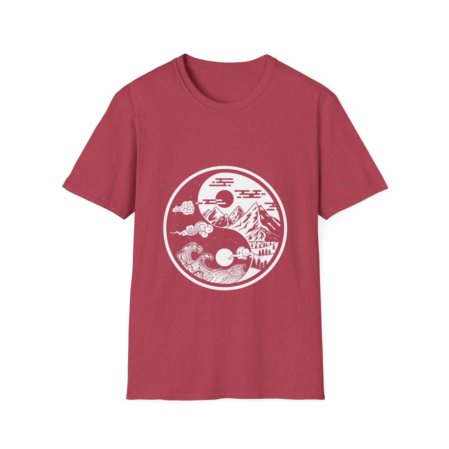 'Day/Night - Yin/Yang' t-shirt