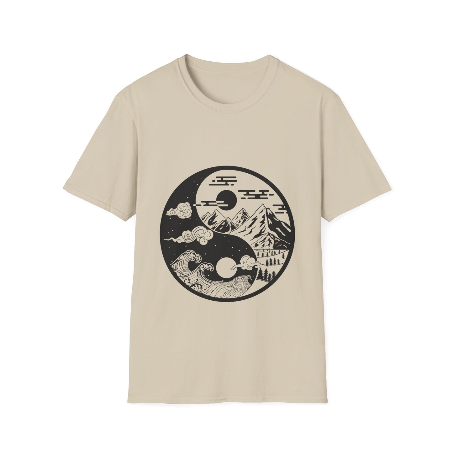 'Day / Night - Yin / Yang' t-shirt