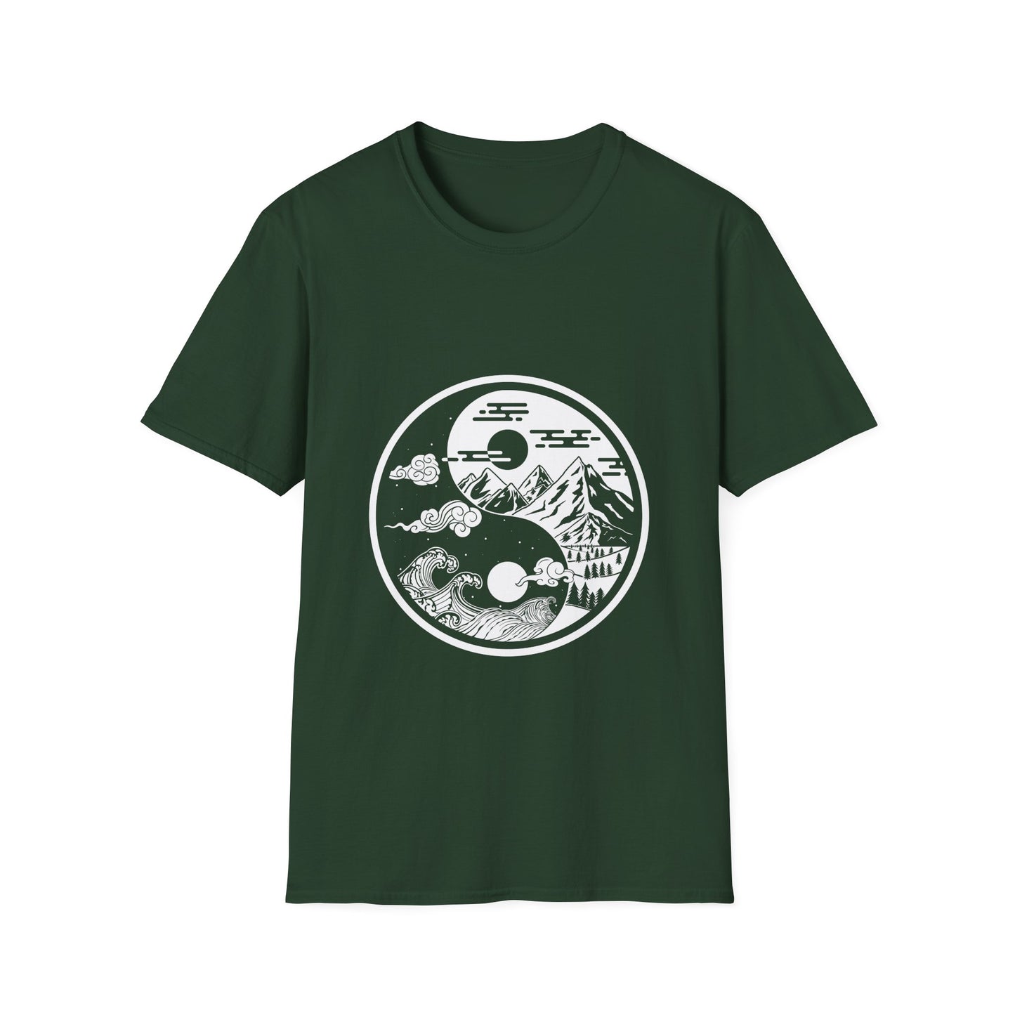 'Day/Night - Yin/Yang' t-shirt